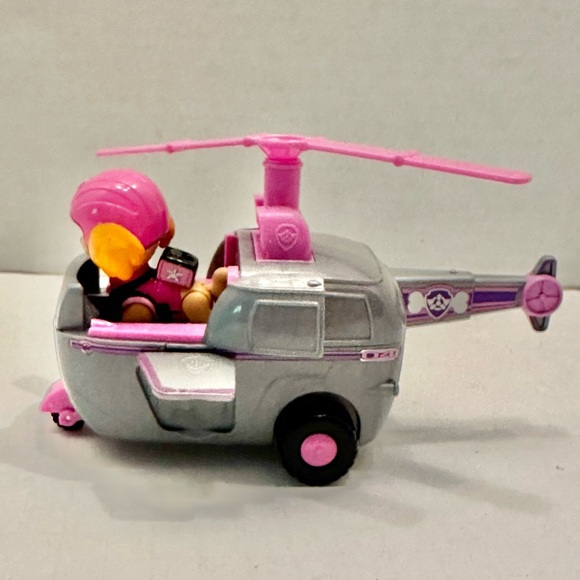 Spin Master Paw Patrol Skye Helicopter Vehicle and Dog Figurine Nickelodeon - Picture 2 of 4